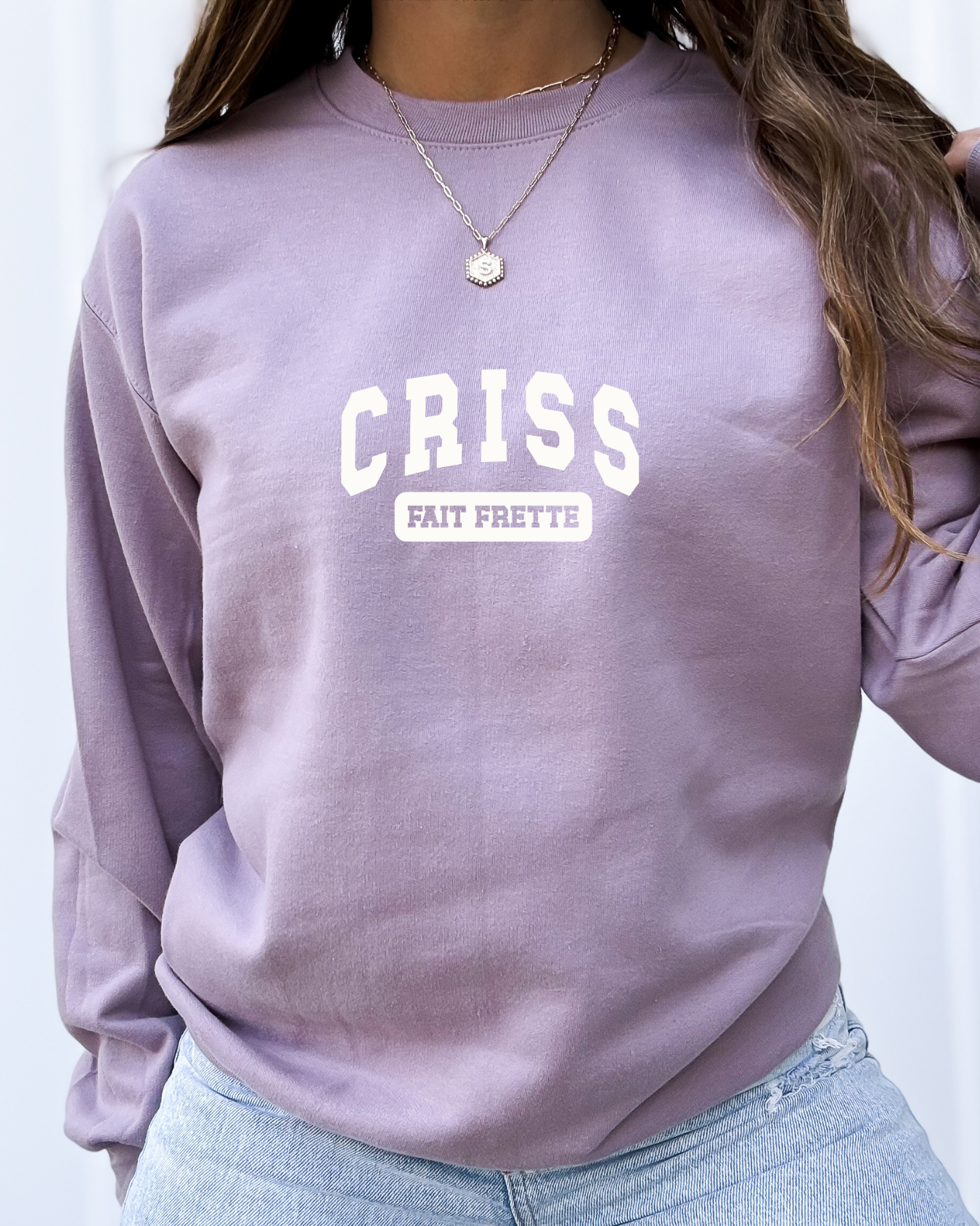 Criss Fait Frette - Vieux rose, beige & noir