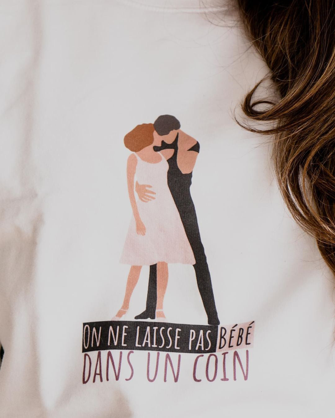 Bébé - Vieux rose, Blanc et Noir