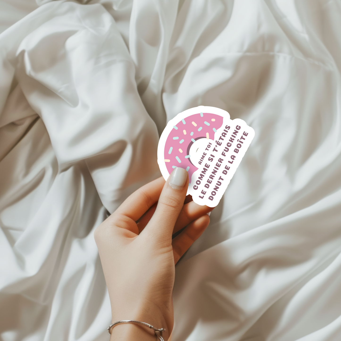 f*cking donut - Sticker