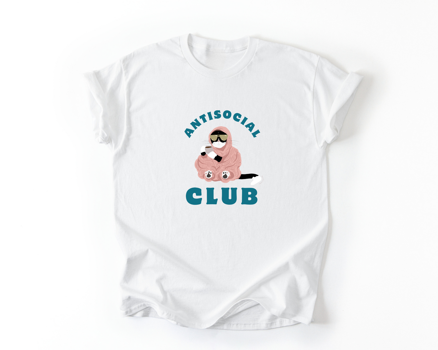 Antisocial CLUB - Blanc
