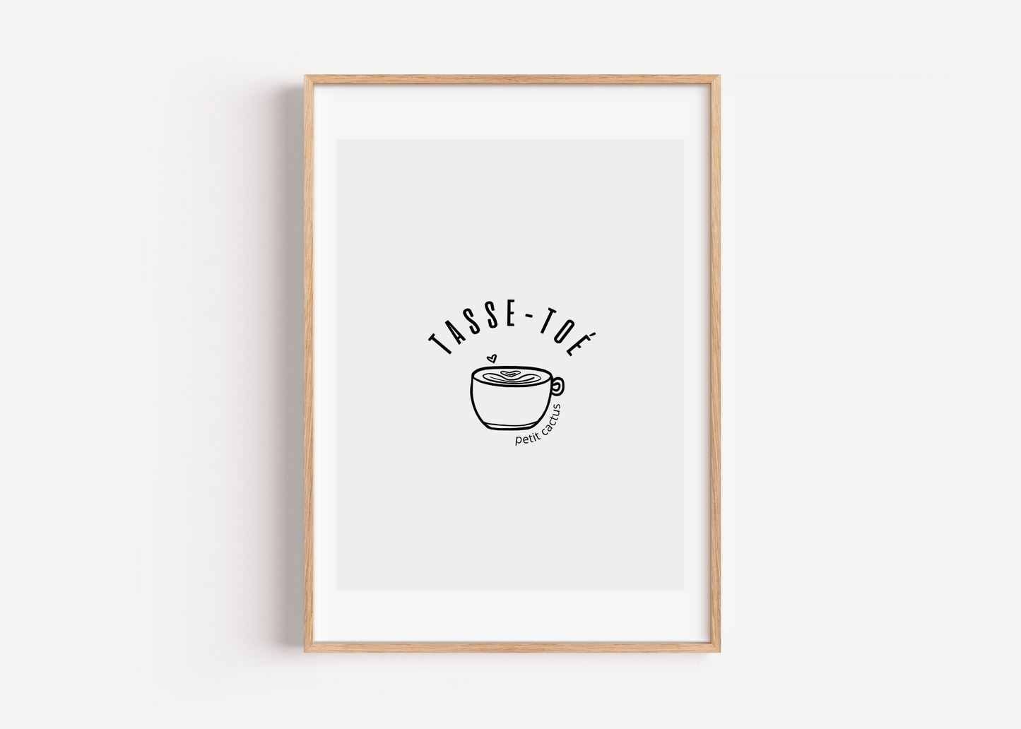 Tasse Toé - Illustration numérique
