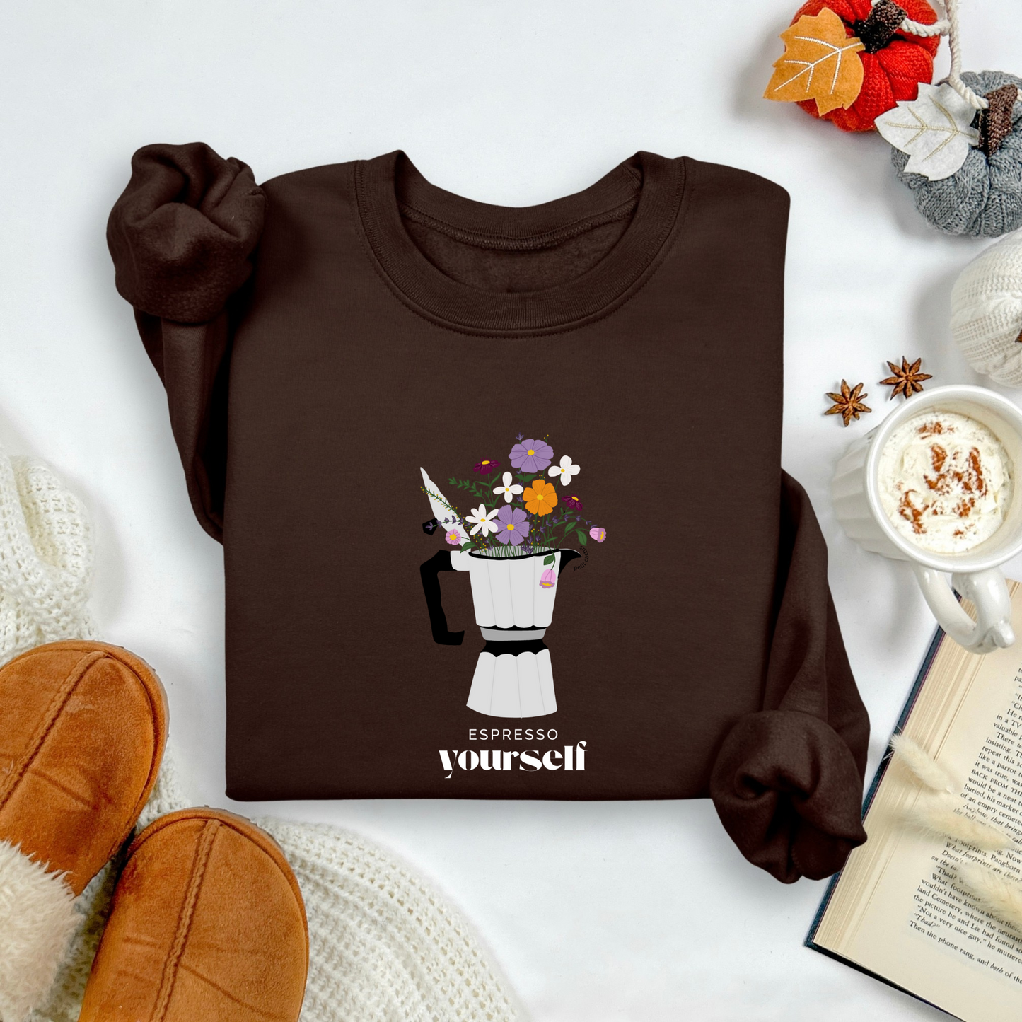Espresso Yourself - Beige et brun café