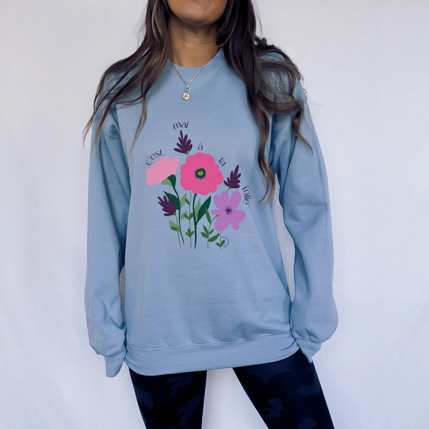 C'est mai à la folie - Bleu pierre