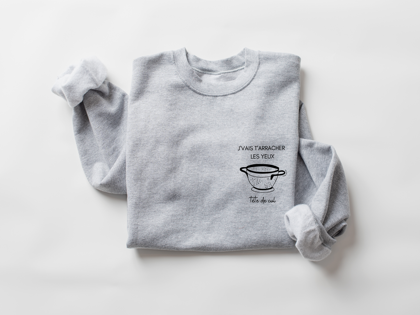 Tête de cul - Sport Grey - EMBROIDERED