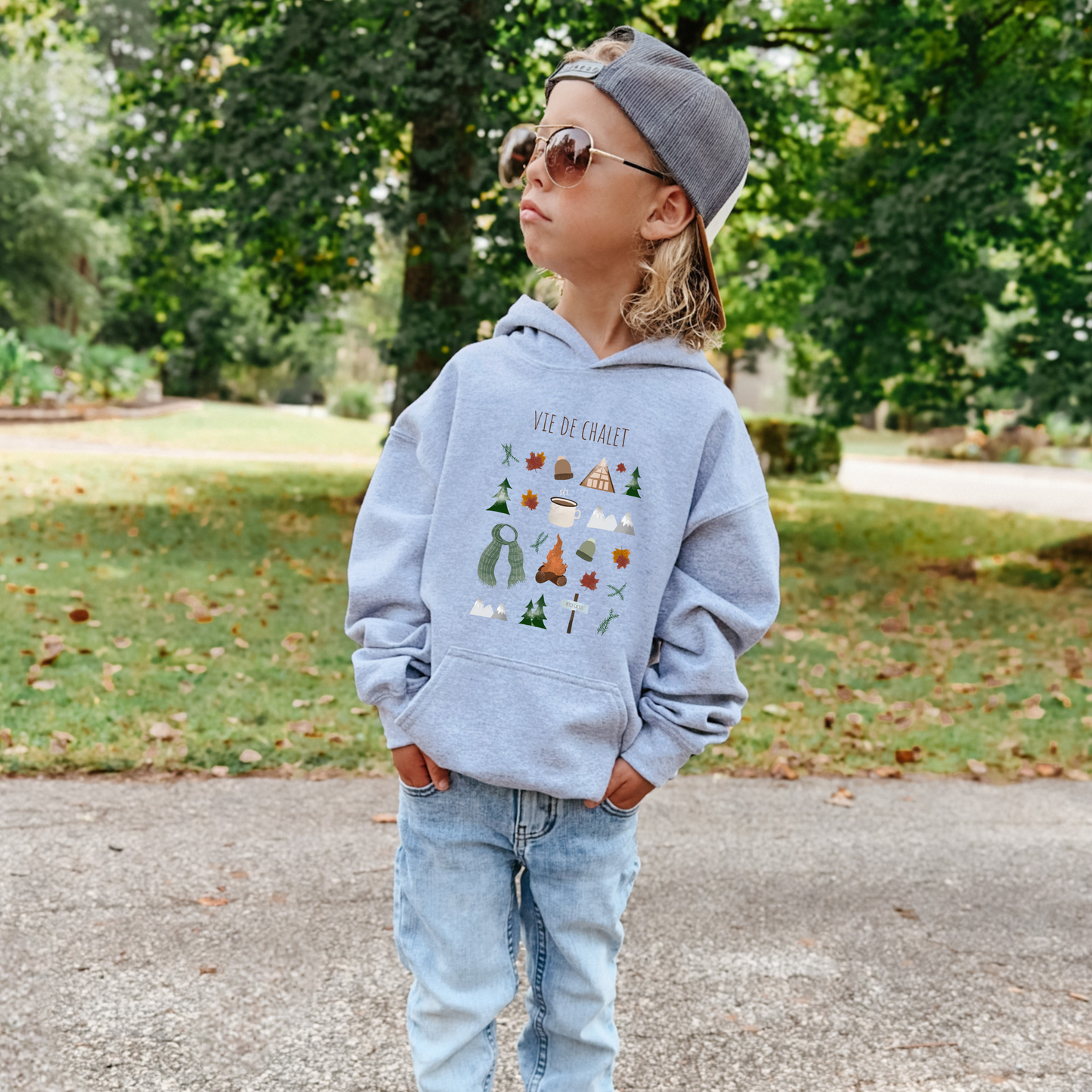 Vie de chalet - Hoodie kid