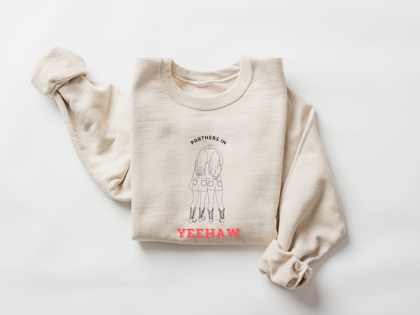 Partners in Yeehaw - Beige