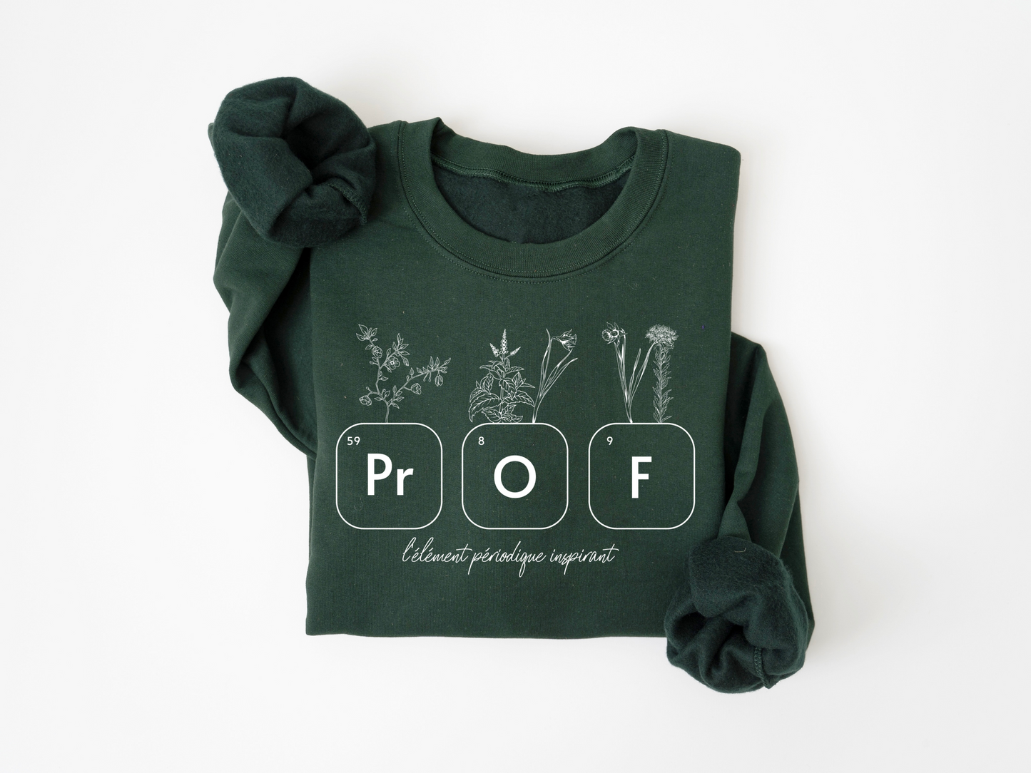 Prof périodique - Vert forêt