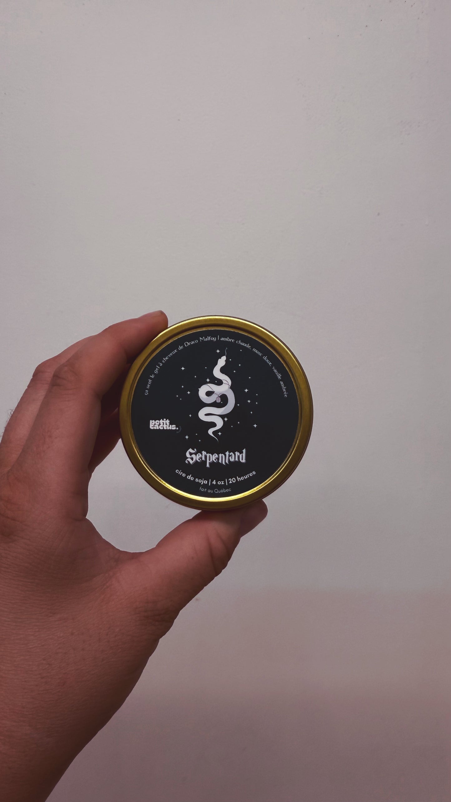 Bougie 4 oz POUDLARD