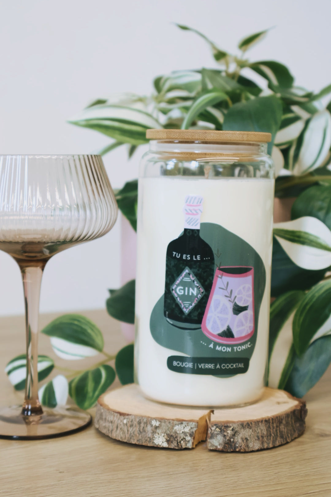 Bougie Tu es le Gin à mon Tonic 🍉🥒