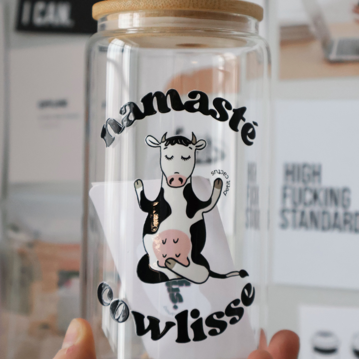Namasté cowlisse - Tasse en verre