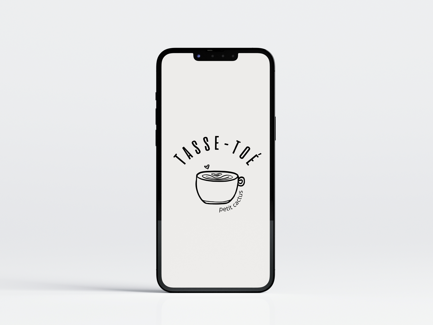 Tasse Toé - Illustration numérique