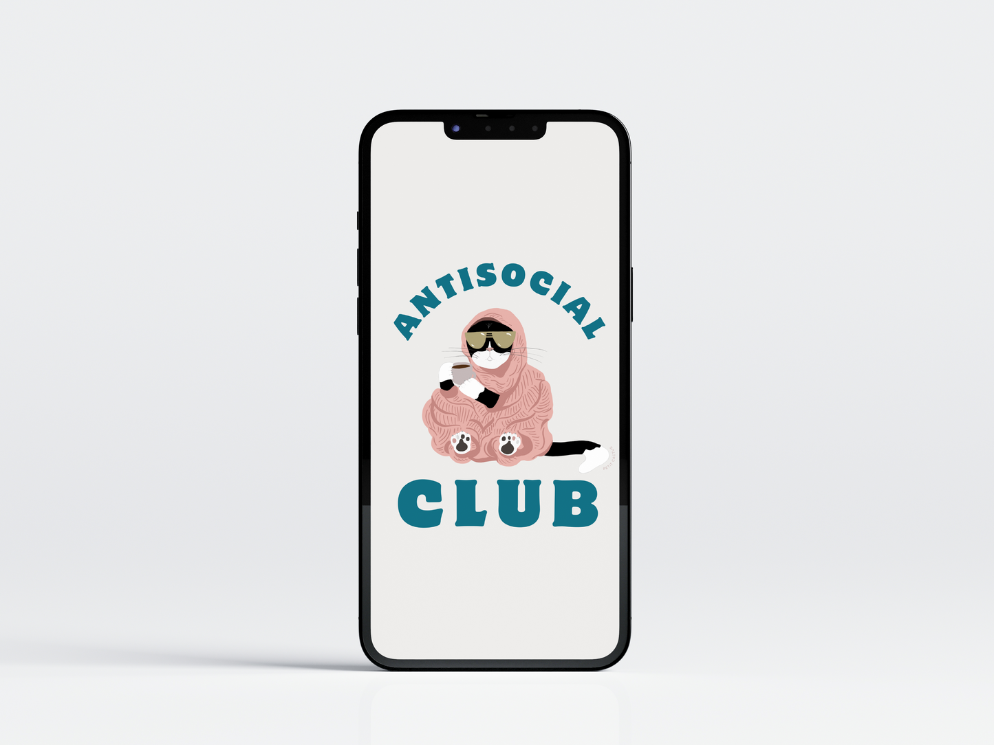 Antisocial CLUB - Illustration numérique
