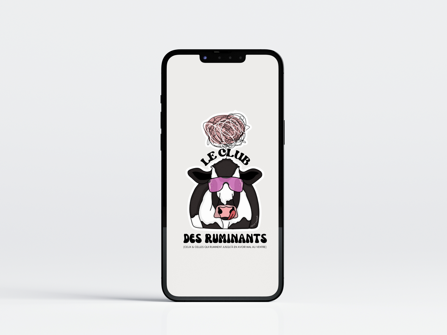 Le Club des Ruminants - Illustration numérique