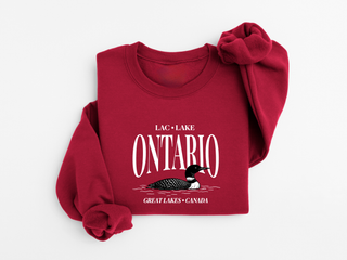 Lac ONTARIO Lake - Crewneck