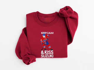 Keep Calm & Kiss Suzuki - Crewneck