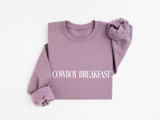 COWBOY BREAKFAST - Crewneck