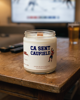 Ça sent Caufield - Bougie hockey