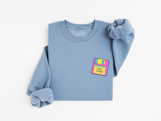 I miss the 90s (disquette) - Crewneck