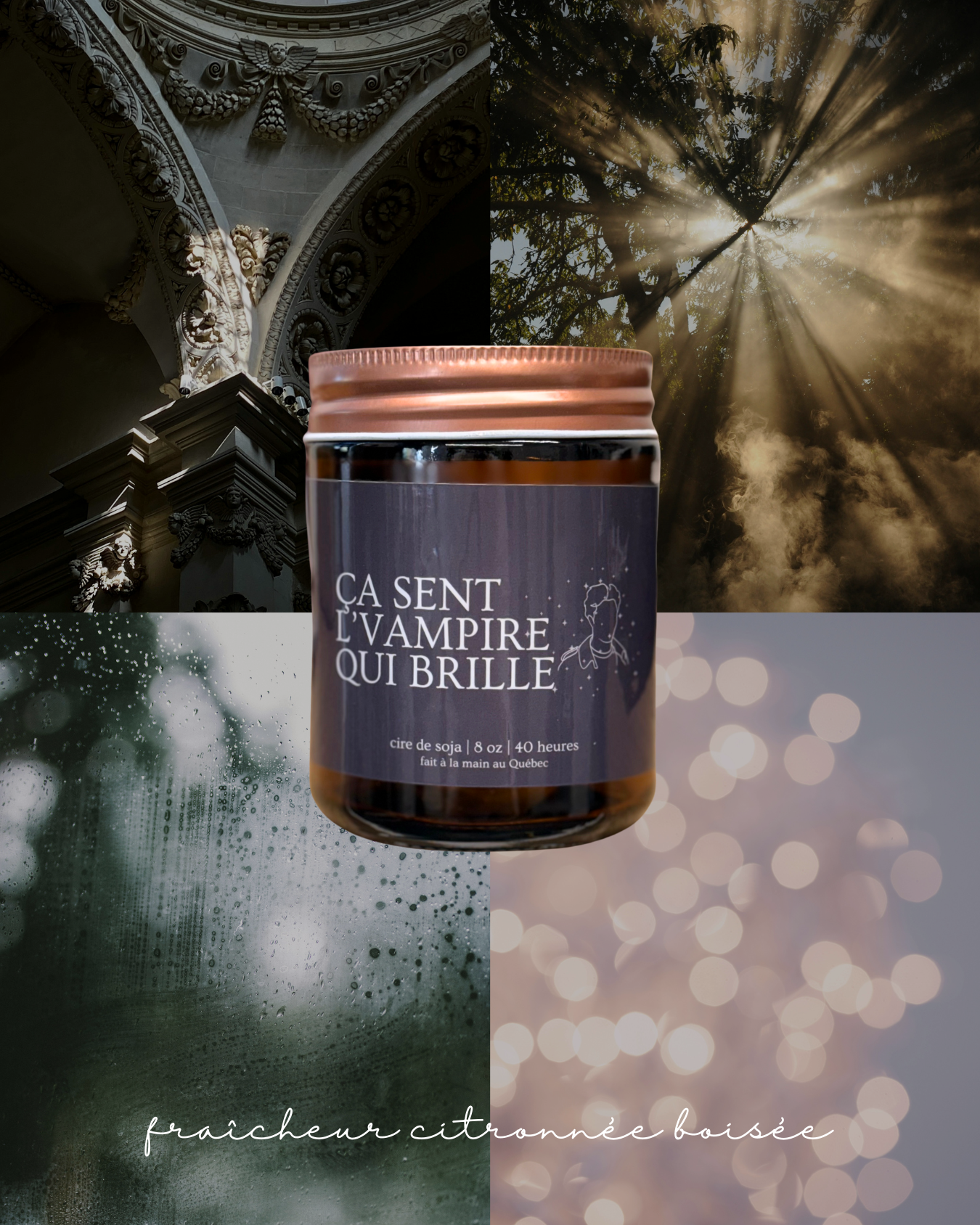 Ça sent l'vampire qui brille - Bougie