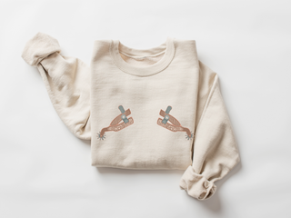 Ça pointe, Cowgirl! - Crewneck