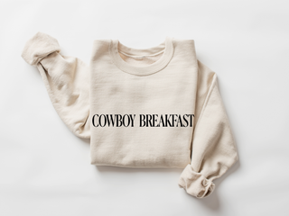 COWBOY BREAKFAST - Crewneck