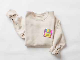 I miss the 90s (disquette) - Crewneck