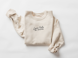 J'men bats les ovaires - Crewneck