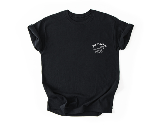 Pouliche - Blanc et noir