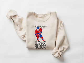 Keep Calm & Kiss Suzuki - Crewneck