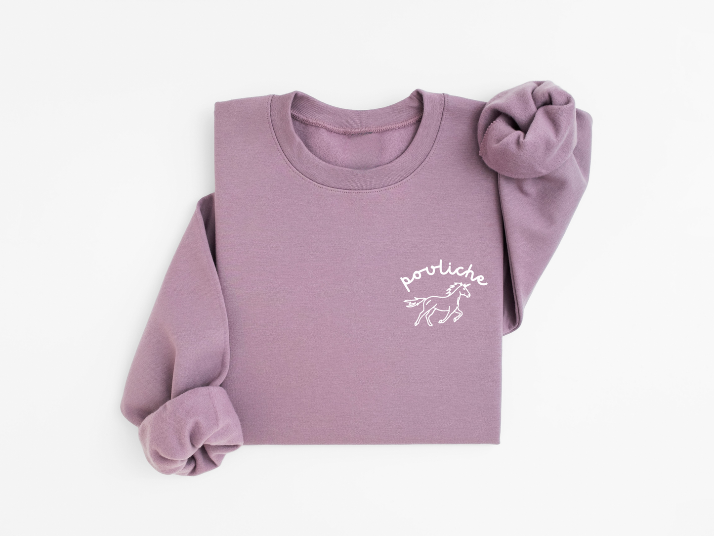 Pouliche - Noir, beige et vieux rose