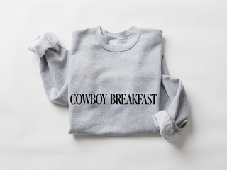 COWBOY BREAKFAST - Crewneck