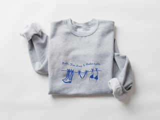 Boots, Tan lines & Rodeo nights - Crewneck