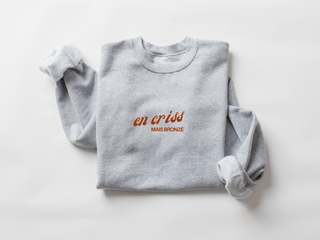 En criss mais bronzé - Crewneck