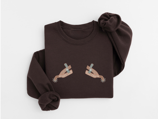 Ça pointe, Cowgirl! - Crewneck