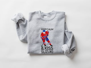 Keep Calm & Kiss Suzuki - Crewneck
