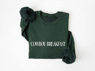 COWBOY BREAKFAST - Crewneck