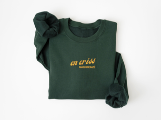 En criss mais bronzé - Crewneck