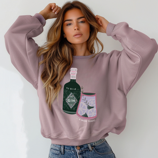 Le Gin à mon Tonic - Vieux rose et gris