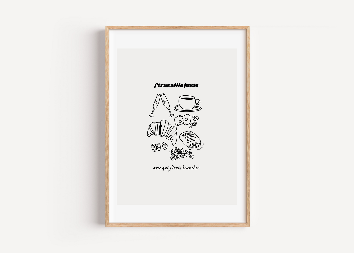 Bruncher - Illustration numérique