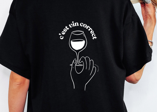 C'est vin correct - Noir
