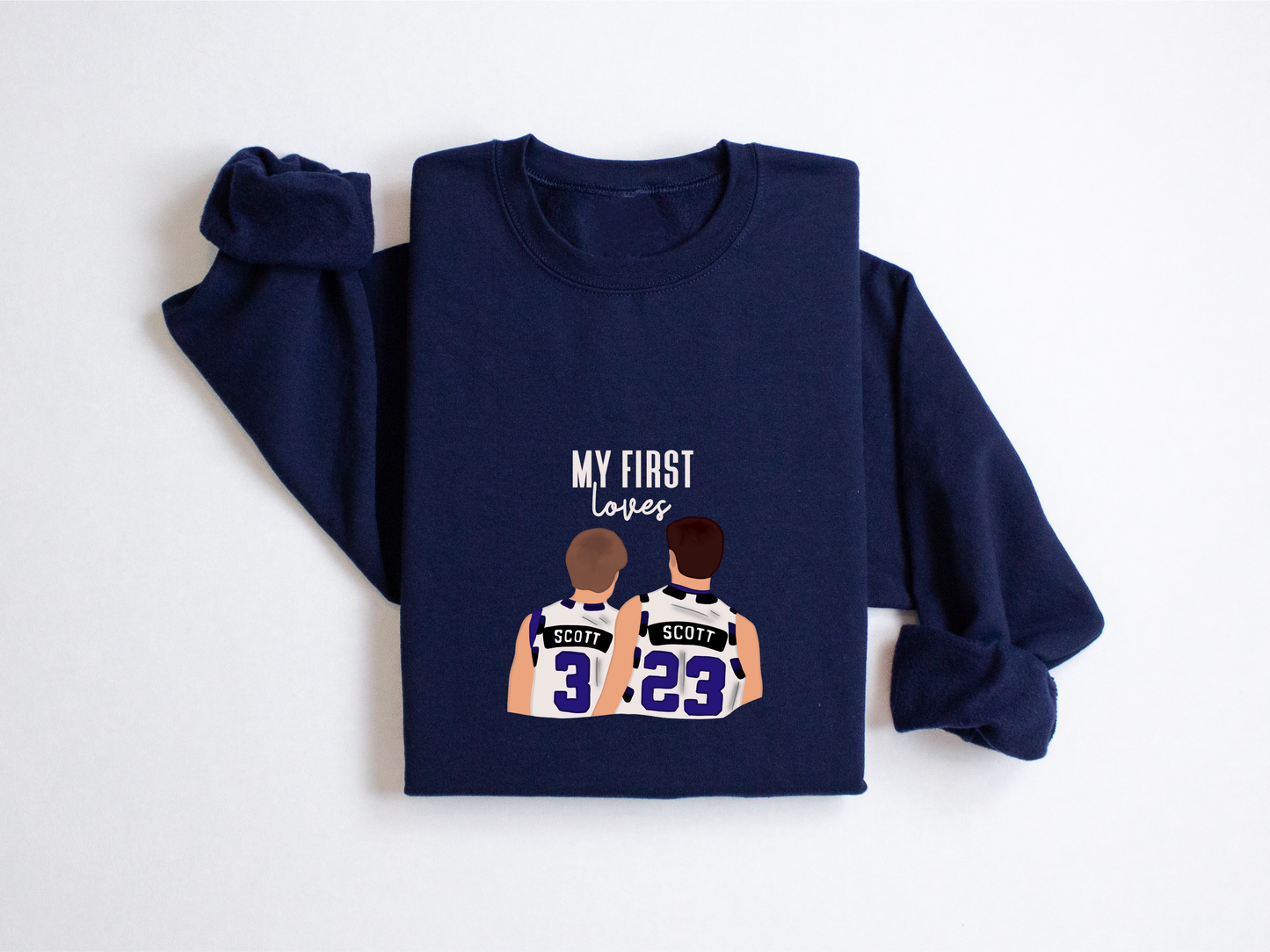 Lucas and Nathan Scott - Navy