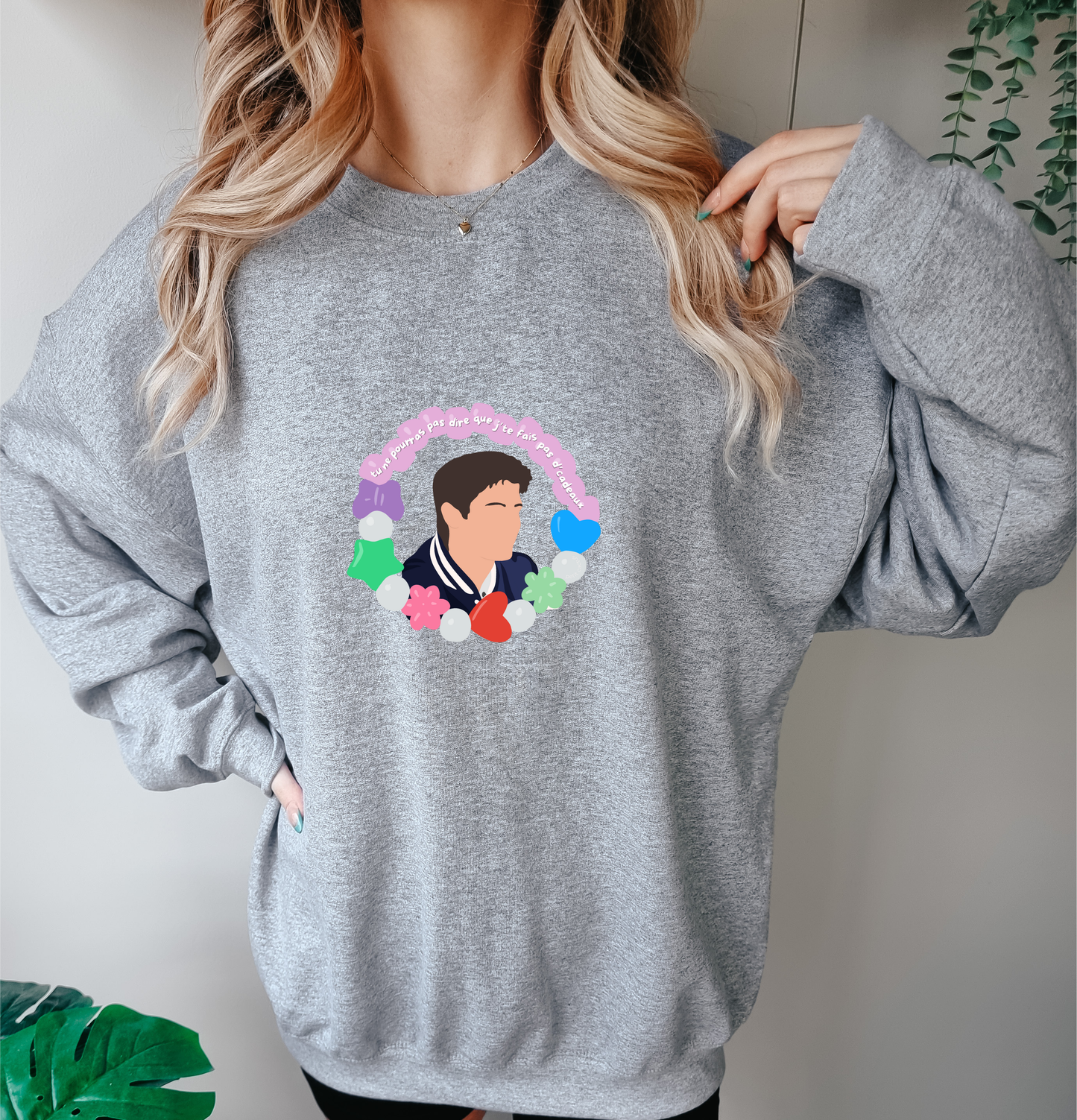 Nathan - Vieux rose, gris et navy