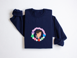 Nathan - Vieux rose, gris et navy