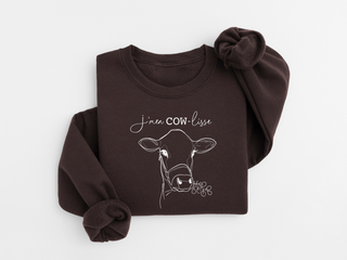 J'men COW-lisse - Crewneck