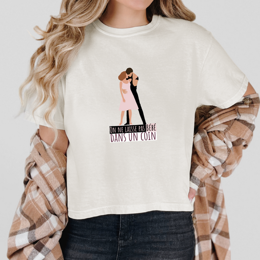 Bébé - Blanc cassé (crop top)