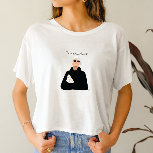 Ça sera tout. - Blanc cassé (crop top)