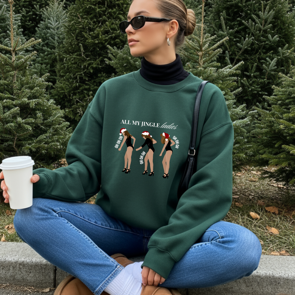 All my Jingle Ladies - Vert forêt et beige