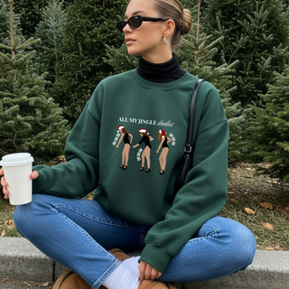 All my Jingle Ladies - Vert forêt et beige