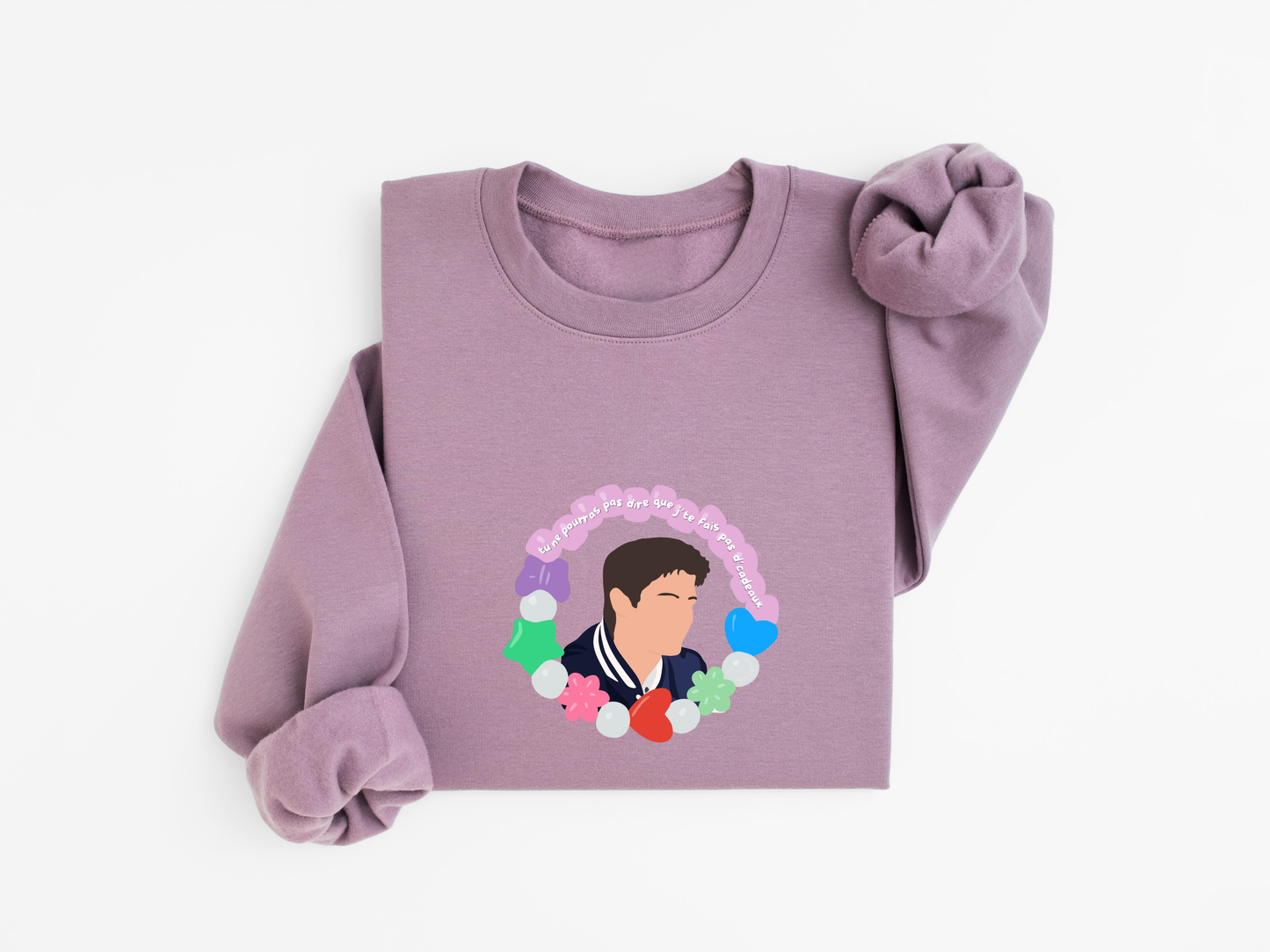 Nathan - Vieux rose, gris et navy