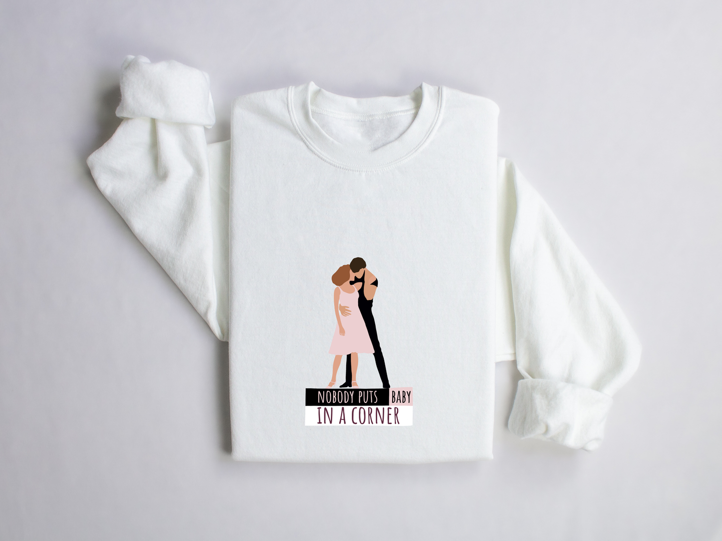 Bébé (anglais) - Vieux rose, Blanc et Noir